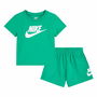 Conjunto Deportivo para Bebé Nike Nike Club Verde Multicolor Aguamarina