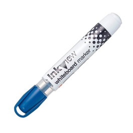 Uni-Ball Marcador pizarra blanca PWB-20 punta conica azul
