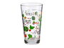 Vivalto Vaso Medidor Organic 450 ml Vidrio Estampado Organic 8.7x14.8x8.7 cm (Set de 36)
