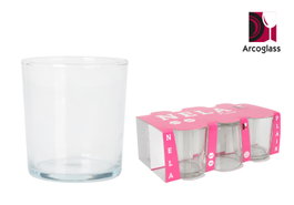 Arcoglass Set de 6 Vasos Nela de 26cl Liso