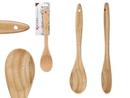 Kinvara Cuchara Madera Cocina Castaño Natural 35x7x2 cm (Set de 24)