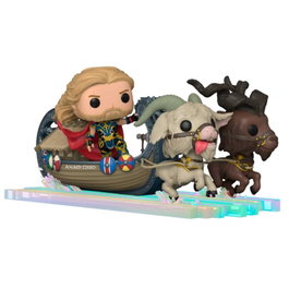 FUNKO Figura POP Marvel Thor Love and Thunder Thor Goat Boat