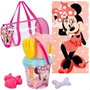 Color Baby Set Mochila Cubo Playa Minnie con 7 Accesorios y Toalla