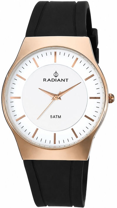 Radiant Northpoint RA276603 con esfera blanca y correa negra Radiant Northpoint RA276603 con esfera blanca y correa negra