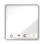 Esselte Carpeta Canguro Básica Personalizable 4 Anillas Mixtas 50mm A4 Blanco