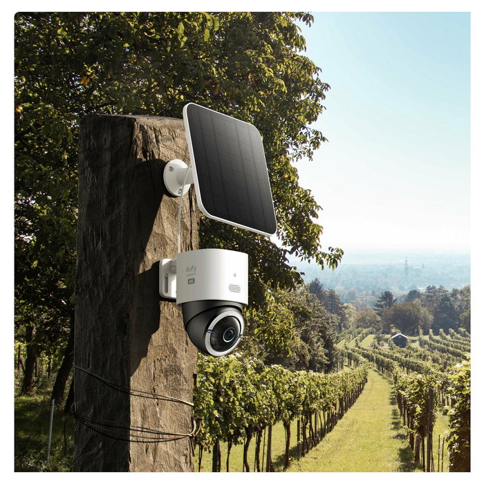EUFY S330 Cámara de seguridad IP 4G LTE Exterior Inalámbrico 4K con Panel Solar Incluido