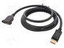 DeLOCK Cable de extensión DisplayPort para instalación en panel 8K 60 Hz 2 m