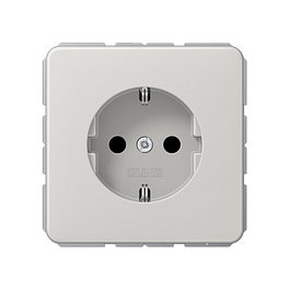 Jung CD1520LG Schuko 16A 250V gris claro