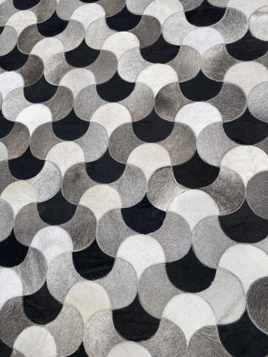 DKD Home Decor Cojín de Piel y Poliéster Negro 40x10x40 cm (Pack de 4)