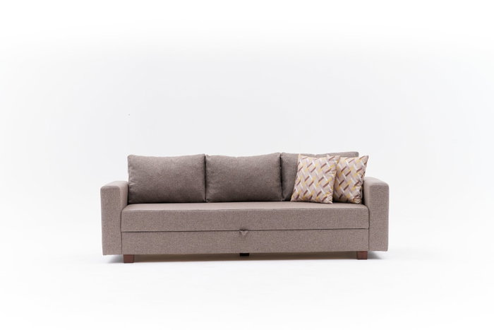 Atelier Del Sofa Aly Arzilla - Brown Sofá-Cama 3 Plazas Marrón 220x80x83 cm