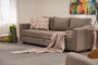 Atelier Del Sofa Aly Arzilla - Brown Sofá-Cama 3 Plazas Marrón 220x80x83 cm