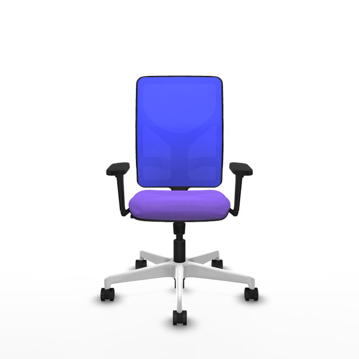 PIQUERAS Y CRESPO Silla de oficina Motilla con mecanismo Sincro, Azul y Lila PIQUERAS Y CRESPO Silla de oficina Motilla con mecanismo Sincro, Azul y Lila