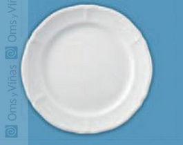 Vajilla Barroco Plato Postre 21 cm - Modelo 12525