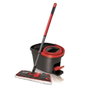Vileda Wischer ULTRAMAX 2in1 TURBO Komplettset schwarz/rot