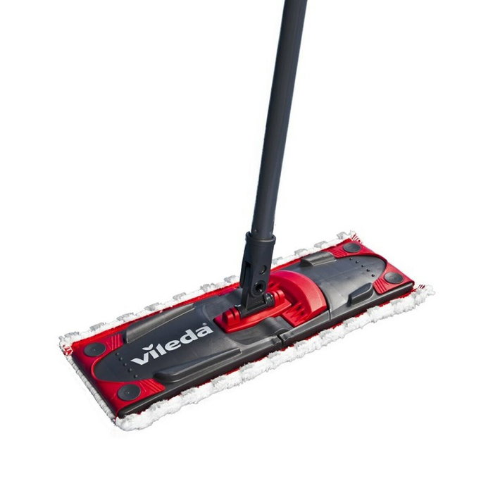 Vileda Wischer ULTRAMAX 2in1 TURBO Komplettset schwarz/rot