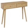 Home Deco Factory Consola con 2 Cajones Bali
