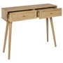 Home Deco Factory Consola con 2 Cajones Bali