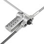 StarTech.com Cable de Seguridad Universal de 2m con Combinación para Noble Wedge, Nano y K-Slot
