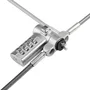 StarTech UNIVC4D-LAPTOP-LOCK Cable Antirrobo Universal para Portátil de 2m, Compatible con Noble Wedge/K-Slot/Nano, Cerradura de Combinación