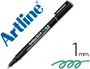 Artline EK-854 Rotulador Permanente Punta Redonda 1 mm Verde para Proyeccion y Superficies