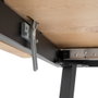 Mesa Extensible Natural Metal-Madera Pax 170 X 90 X 75 cm