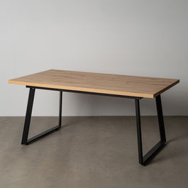 Mesa Extensible Natural Metal-Madera Pax 170 X 90 X 75 cm