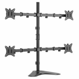 Equip Soporte de Mesa para 4 Monitores 17-32 pulgadas Negro