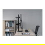 EQUIP Soporte de Mesa Articulado para 4 Monitores 17"-32", 9kg por Pantalla, 360 Grados, Rotación e Inclinación, Ajuste de Altura, VESA 100x100, Negro - Retail