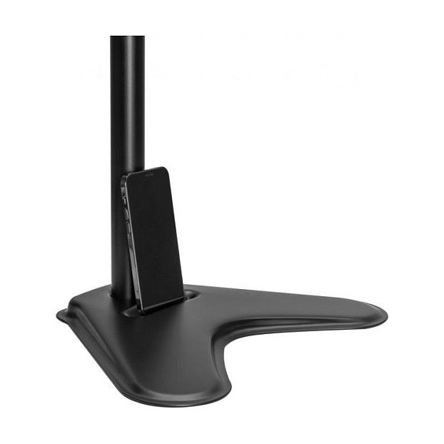 EQUIP Soporte de Mesa Articulado para 4 Monitores 17"-32", 9kg por Pantalla, 360 Grados, Rotación e Inclinación, Ajuste de Altura, VESA 100x100, Negro - Retail