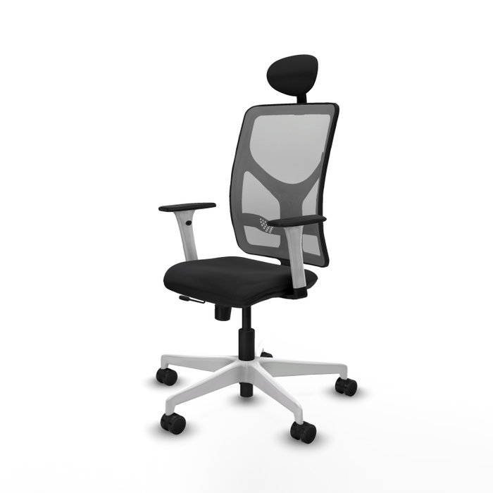 PIQUERAS Y CRESPO Silla de oficina Motilla con mecanismo Sincro/Traslack, Negro y Gris PIQUERAS Y CRESPO Silla de oficina Motilla con mecanismo Sincro/Traslack, Negro y Gris