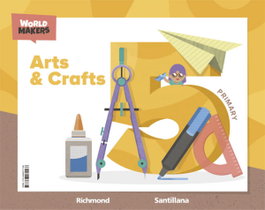 SANTILLANA, ANT/(22).ARTS & CRAFTS 5ºPRIMARIA *PLASTICA INGLES* - SANTILLANA