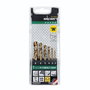 Alpen Juego de Brocas HSS Cobalt PZ TM6 de 6 Piezas