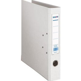 Dohe Archivador Palanca Archicolor Folio Lomo Estrecho Rado Cartón Forrado PP Blanco