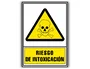 Archivo 2000 Pictograma Riesgo de Intoxicación PVC Amarillo Luminiscente 210x297 mm