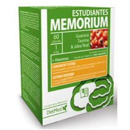 DIETMED Memorium Estudiantes 60 Cap. Mejora concentración, rendimiento físico y psíquico para estudiantes
