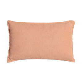 Cojín Rosa 85%Algodón-15%Lino Decoración 50 X 30 cm (Set de 2)