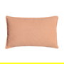 Cojín Rosa 85%Algodón-15%Lino Decoración 50 X 30 cm (Set de 2)