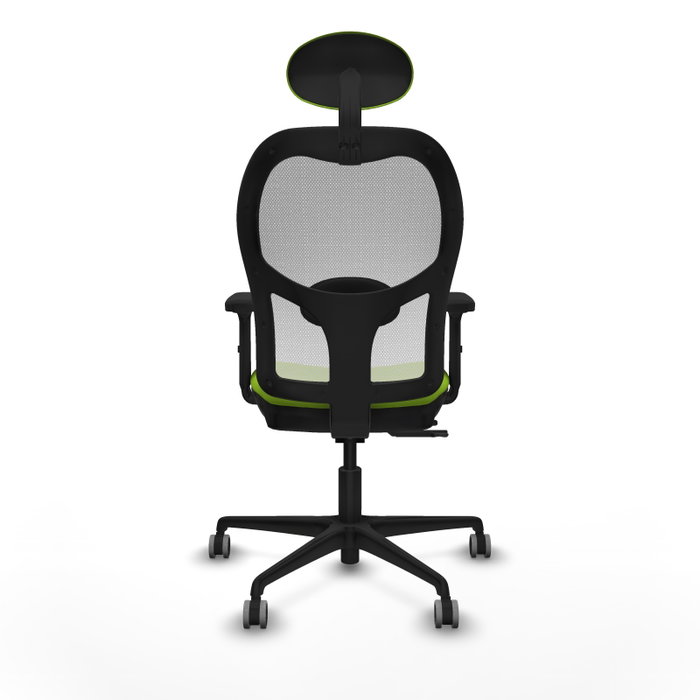 PIQUERAS Y CRESPO Silla de oficina Jorquera con mecanismo Sincro/Traslack Pistacho y Blanco PIQUERAS Y CRESPO Silla de oficina Jorquera con mecanismo Sincro/Traslack Pistacho y Blanco
