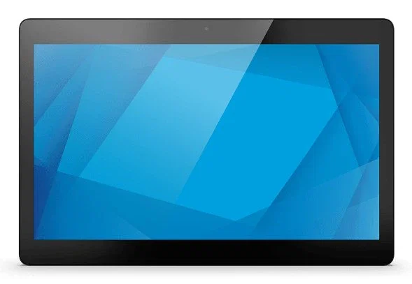 Elo Touch Solutions I-Series 5 Pantalla señalización digital 15.6" Full HD táctil Android 14 con procesador 8 núcleos, 8GB/64GB, WiFi, Ethernet, negro