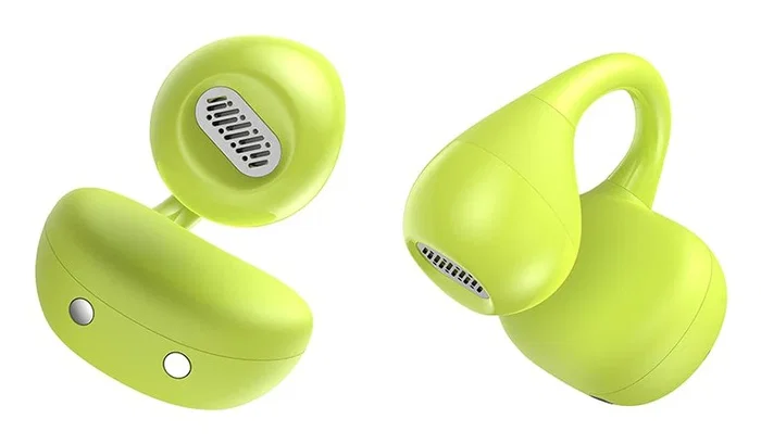 Auriculares bluetooth spc boost clip con estuche de carga autonomÍa 6h verdes lima