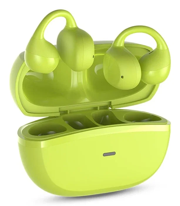 Auriculares bluetooth spc boost clip con estuche de carga autonomÍa 6h verdes lima