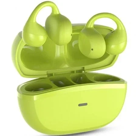SPC Auriculares bluetooth Boost Clip Estuche Carga Autonomía 6h Verdes Lima