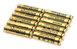 Aigostar Pilas AAA Zinc-carbono 1,5V 400 mAh (12 unidades)