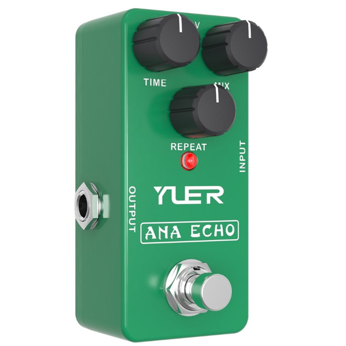 Yuer Pedal de Guitarra ANA Echo, Delay Analógico Cálido, Limpio y Suave, True Bypass Yuer Pedal de Guitarra ANA Echo, Delay Analógico Cálido, Limpio y Suave, True Bypass