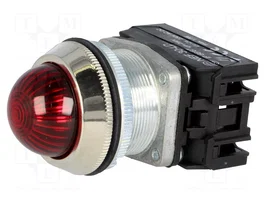 PROMET Lámpara de control NEF30 LED roja
