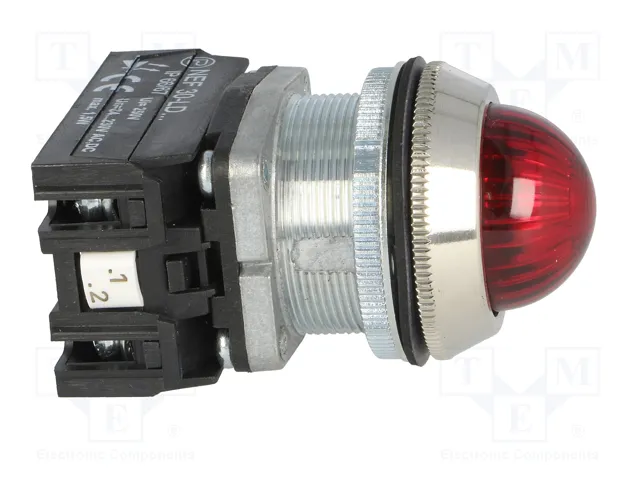 PROMET Lámpara de control NEF30 LED roja