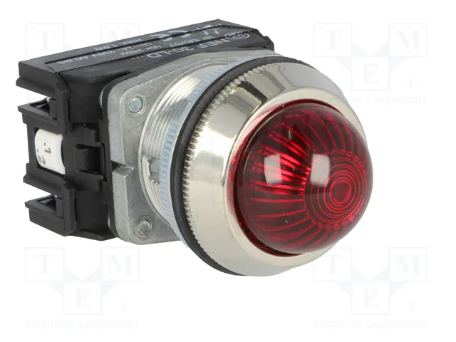 PROMET Lámpara de control NEF30 LED roja