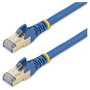 StarTech Cable de Red Cat6a STP de 3m Azul con Conector RJ45 Snagless