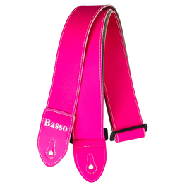 Correa Basso Neón Rosa 5 cm