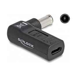 DeLOCK Adaptador de USB Type-C™ hembra a Sony 6,0 x 4,3 mm macho 90° Negro